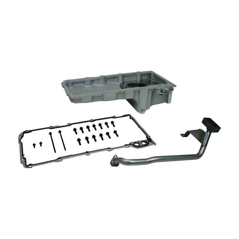 Moroso GM LS Swap Oil Pan Kit Cast Aluminum