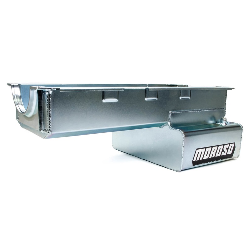 Moroso R/R Front Sump Oil Pan – SBF 302 7qts.