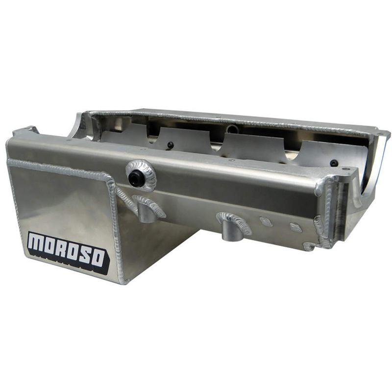 Moroso 8qt Oil Pan – Alm – SBC Drag Race