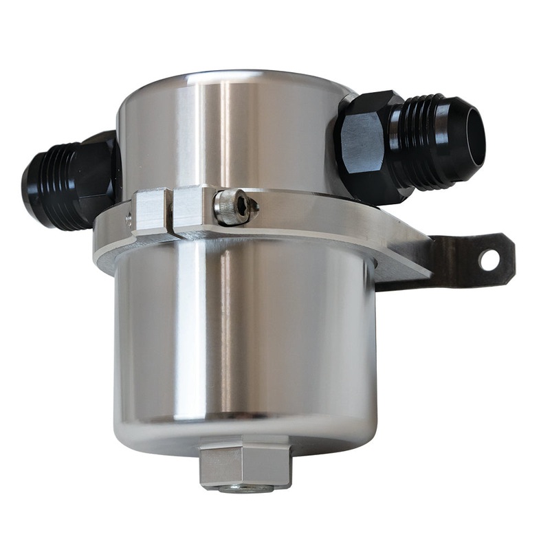 Moroso Air/Oil Separator for Vacuum Pump