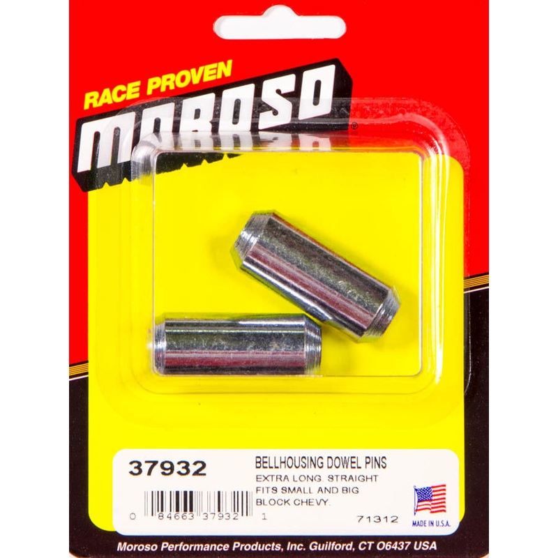 Moroso Bellhousing Dowel solid straight