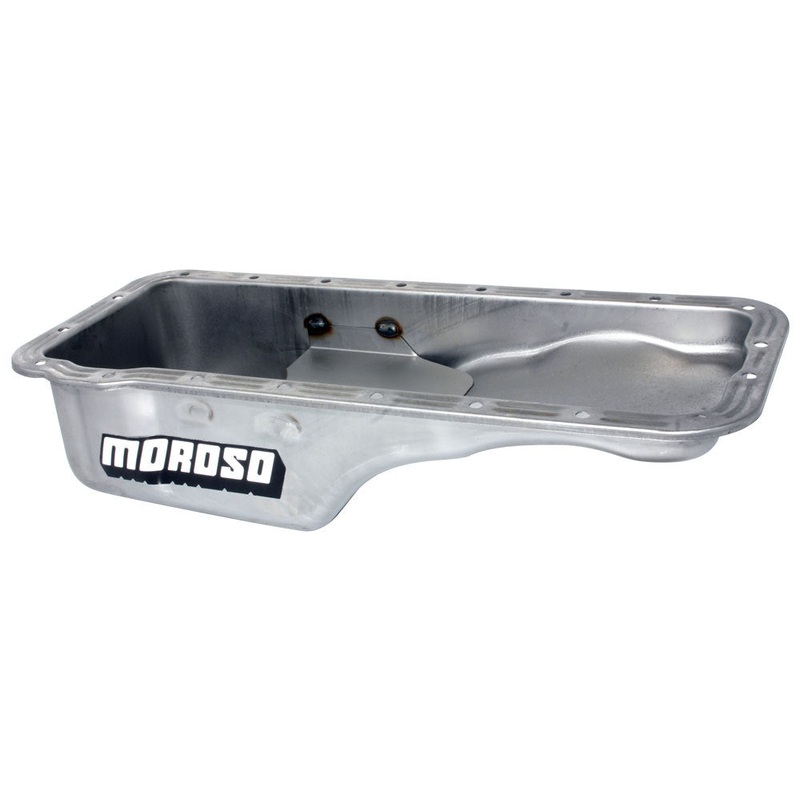 Moroso Ford FE S/S Oil Pan – 5qt. Front Sump
