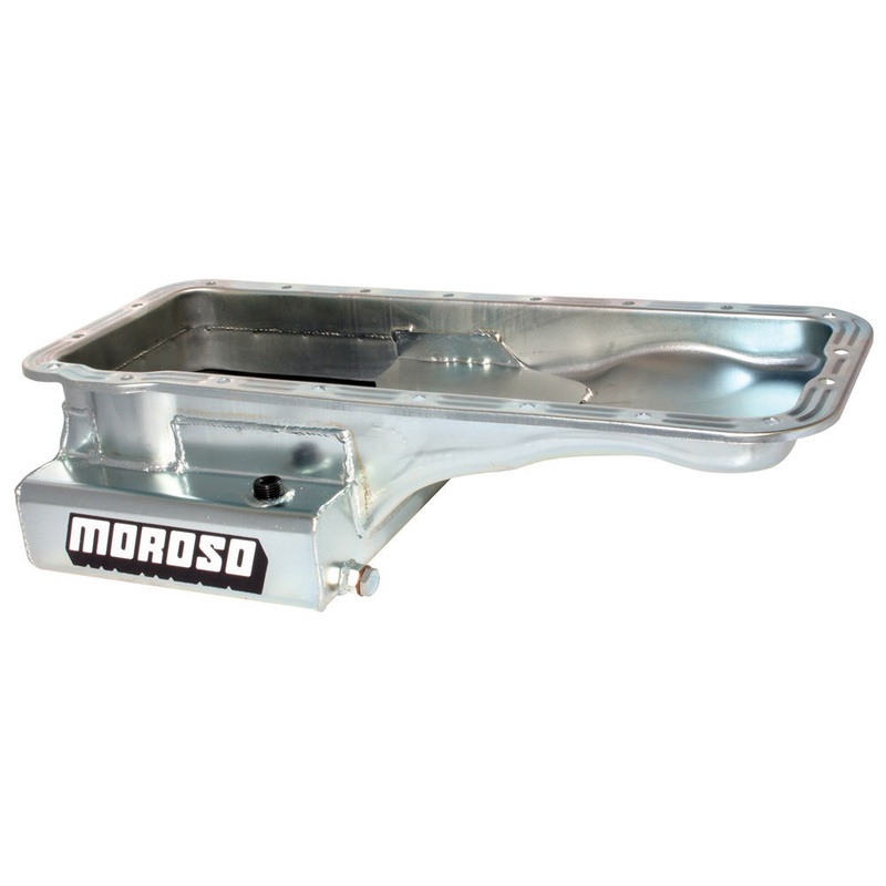 Moroso Ford FE S/S Oil Pan – 8qt. Front Sump