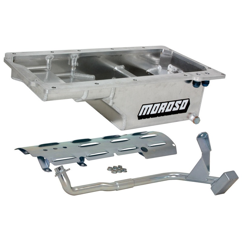 Moroso LS1 Billet Rail Oil Pan Kit w/Tray