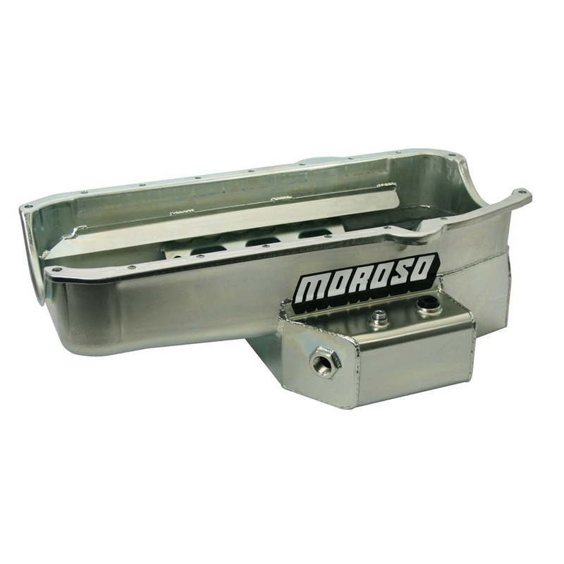 Moroso Oil Pan – SBC R/R ’86 & Newer 7qt.