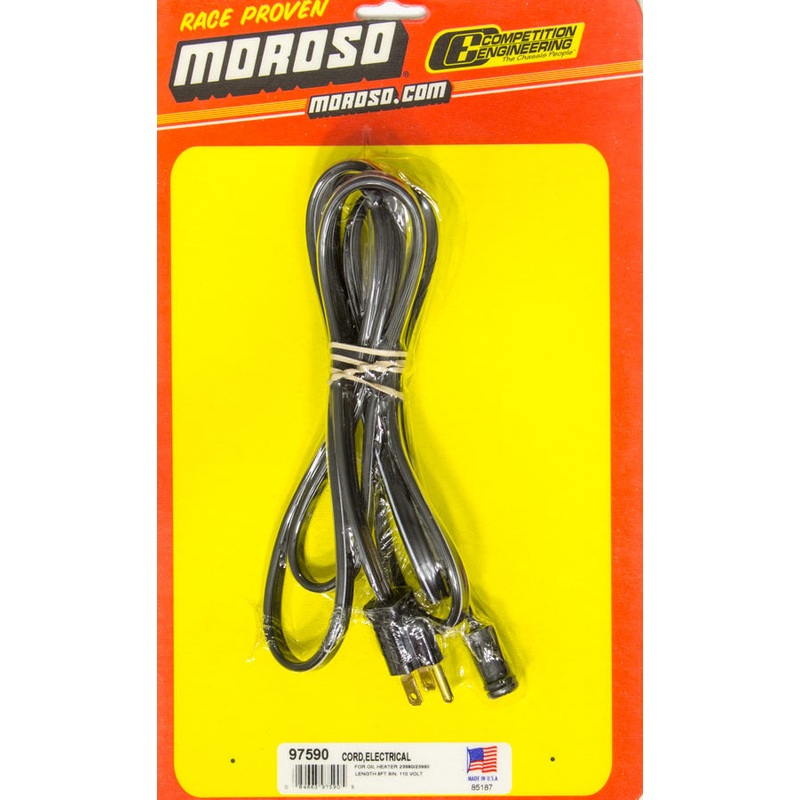 Moroso Replacement Electric Cord for Int. Oil Heater