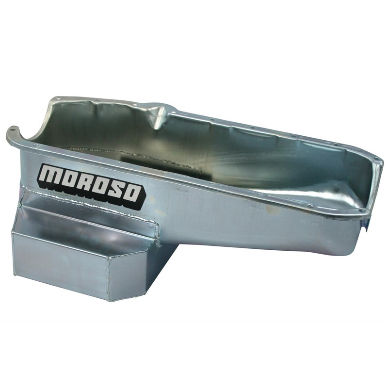 Moroso SBC C/T Oil Pan – 7qt. RH Dipstick