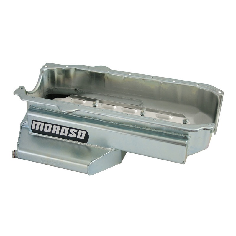 Moroso SBC C/T Power Kickout Oil Pan