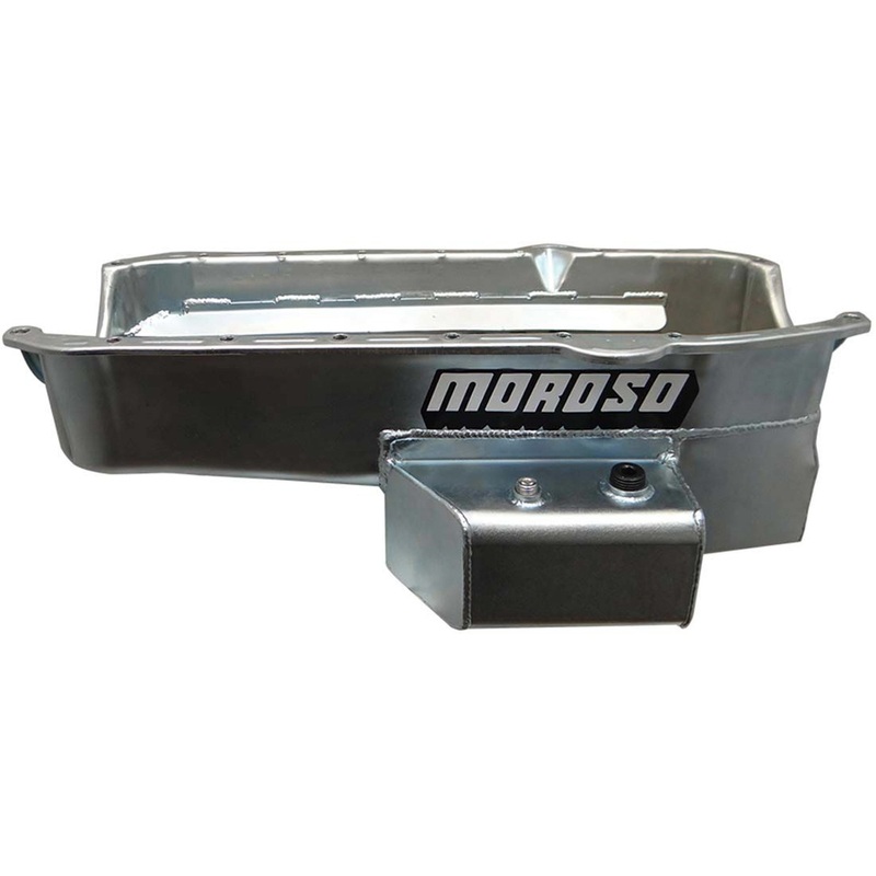 Moroso SBC RR Oil Pan 7 Deep Sump 80-85