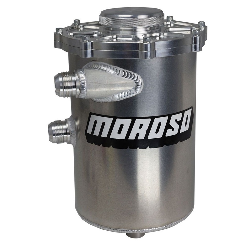 Moroso Dry Sump Tank – 5qtrs 7 Diameter – 13 Tall