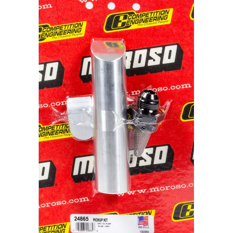 Moroso External Oil Pump Pick- Up for Alm Wet Sump Pans