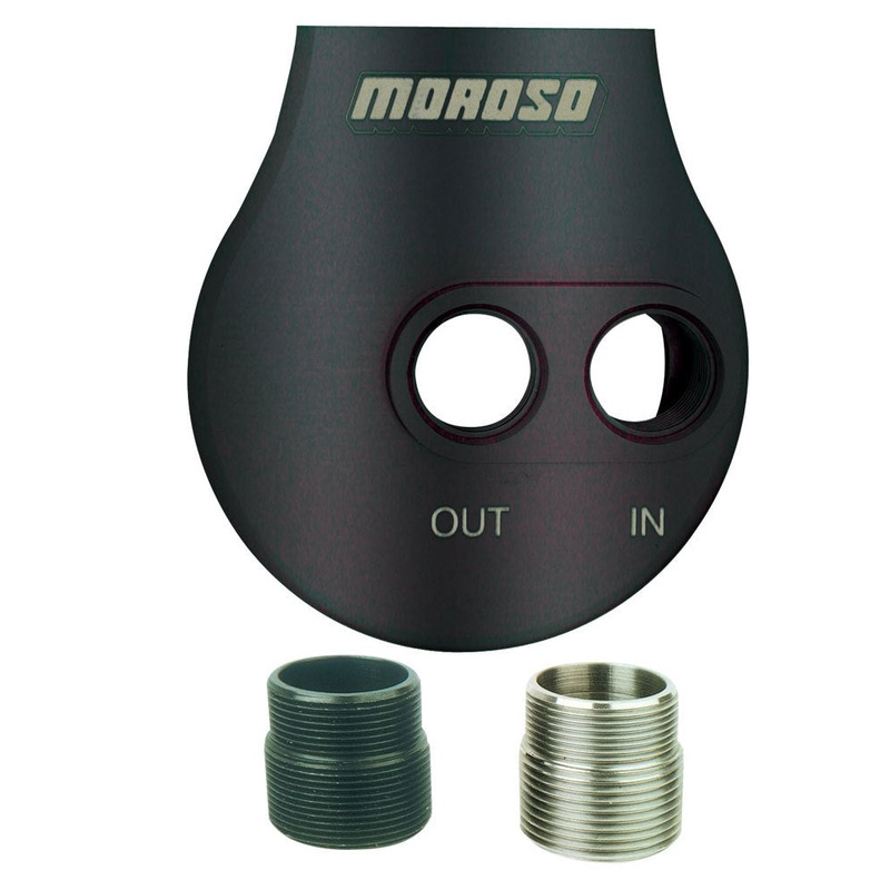 Moroso Large Dia. Billet Oil Filter Mount