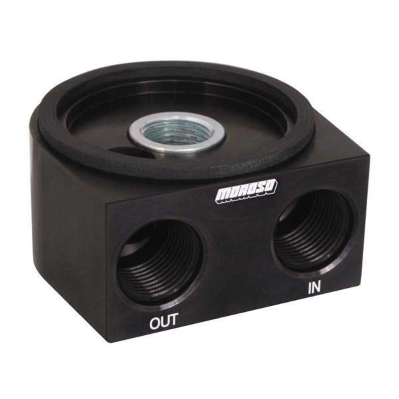 Moroso Oil Cooler Sandwich Adapter 13/16-1