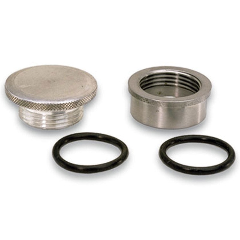 Moroso Filler Bung w/Aluminum Cap