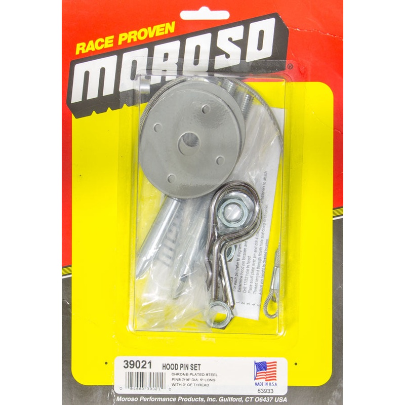 Moroso Nascar Hood Pins