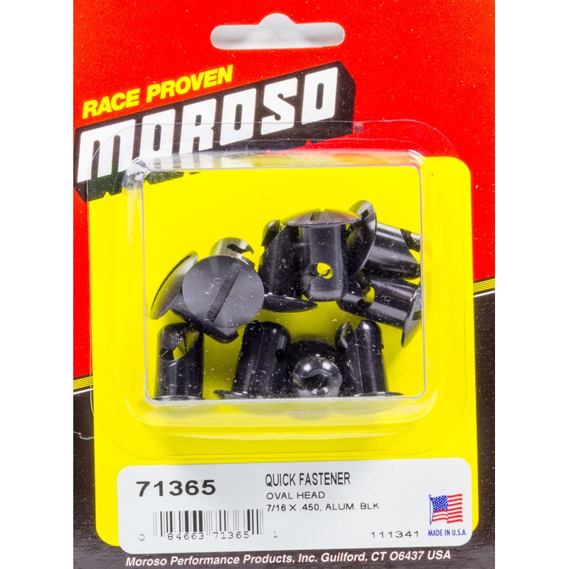 Moroso Oval Head Quick Fastener 7/16 x .450