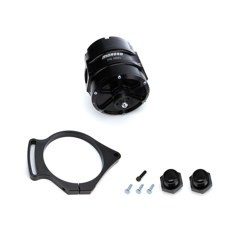 Moroso Pro Mod 4-Vane Vacuum Pump w/Brkts. & Hdwr