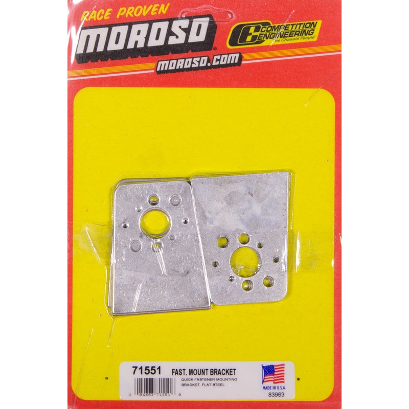 Moroso Quick Fastener Mounting Bracket Weld-On Lg & Sm Spring