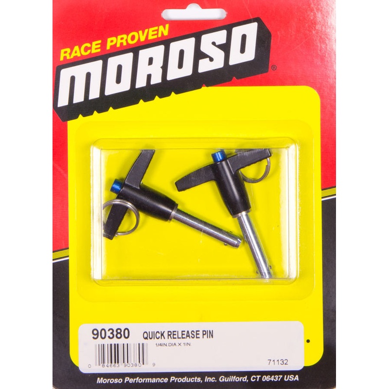 Moroso Quick Release Pins (2) 1/4 x 1