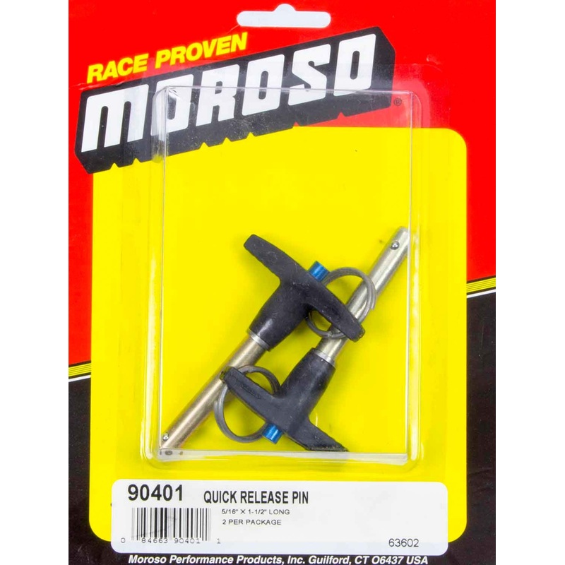 Moroso Quick Release Pins (2) 5/16 x 1-1/2