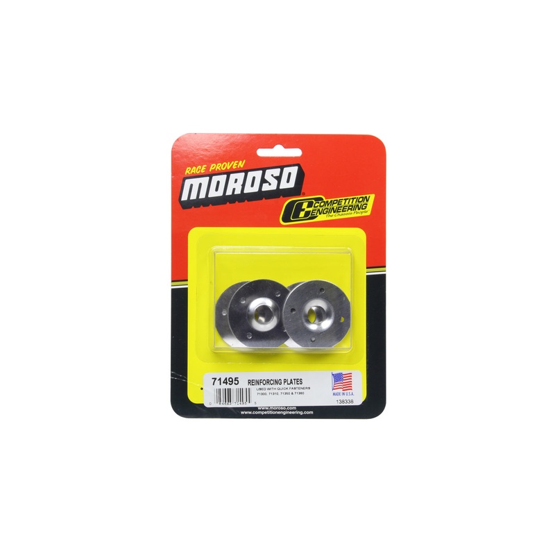 Moroso Reinforcing Plates for Quick Turn Fastener