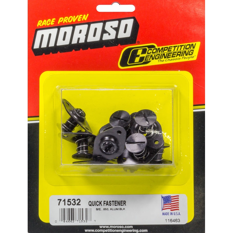 Moroso Self Ejecting Fasteners .650 Long Body