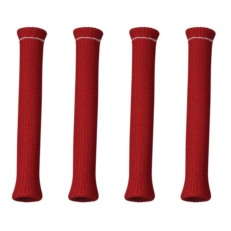 Moroso Spark Plug Boot Protectors High Temp Red (4pk)