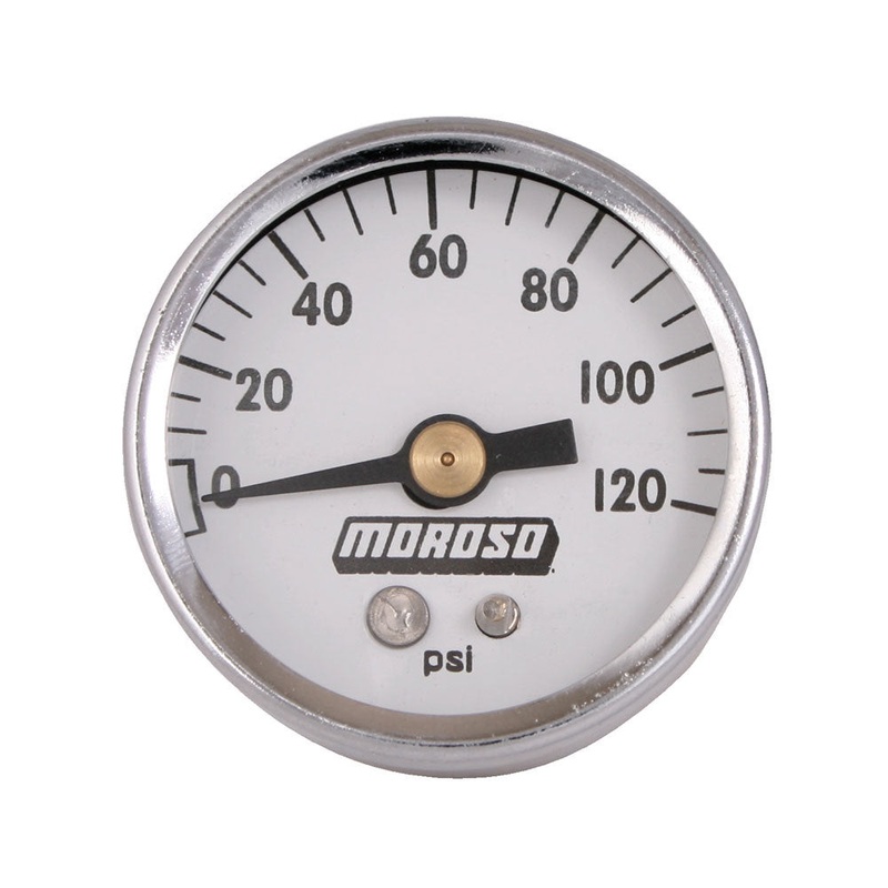 Moroso 1-1/2 Oil Pressure Gauge 0-120PSI
