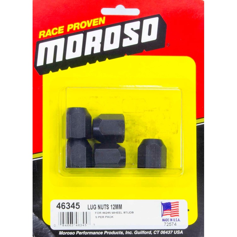 Moroso 12mm x 1.5 Lug Nuts (5pk)