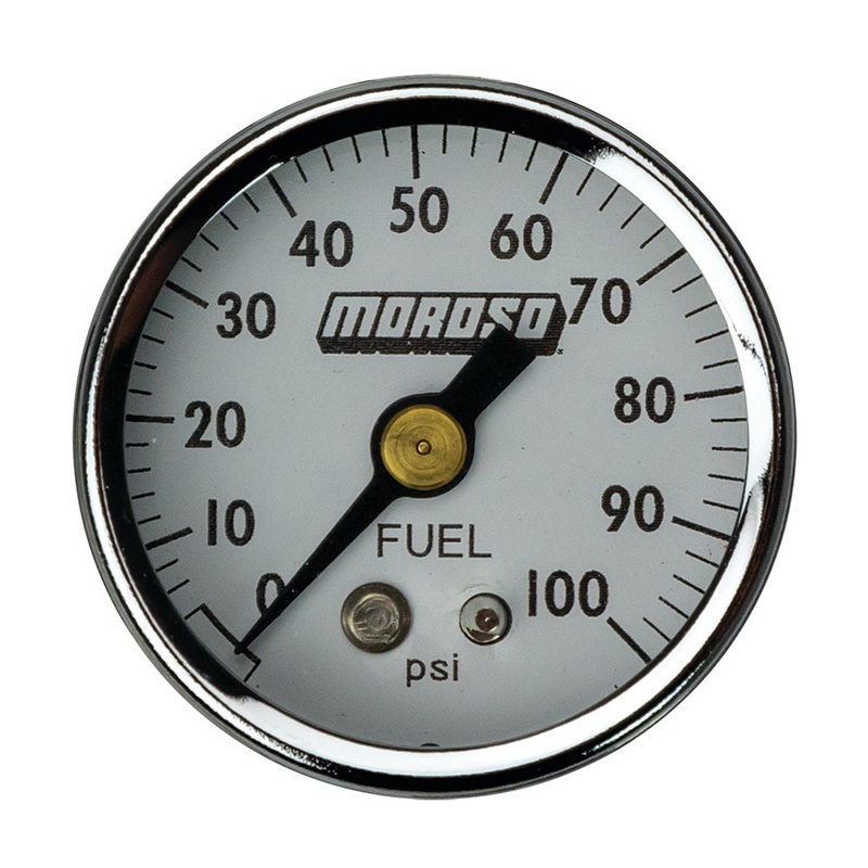 Moroso Fuel Pressure Gauge 0-100psi