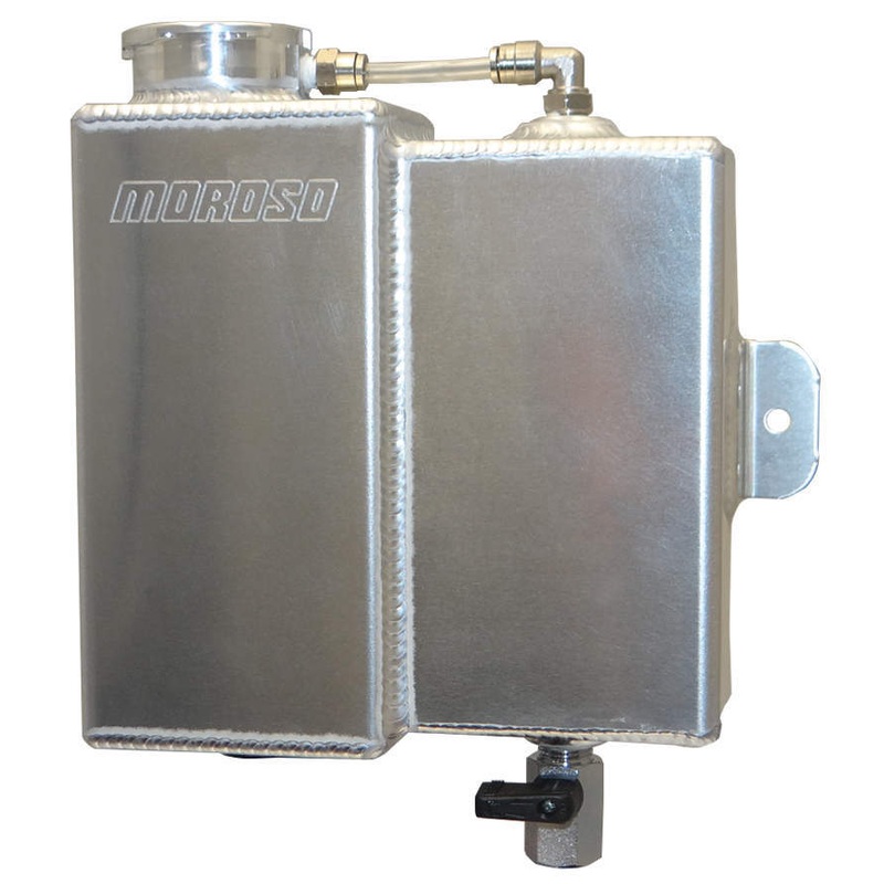 Moroso Univ Coolant Expasion Overflow Tank Dual Style