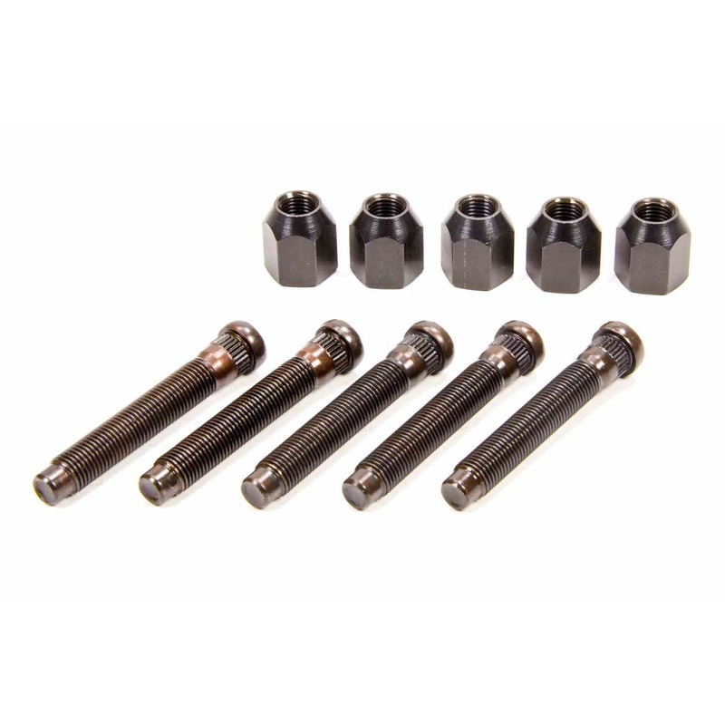 Moroso Wheel Stud & Lug Nut Kit 7/16-20×2-7/8 (5pk)