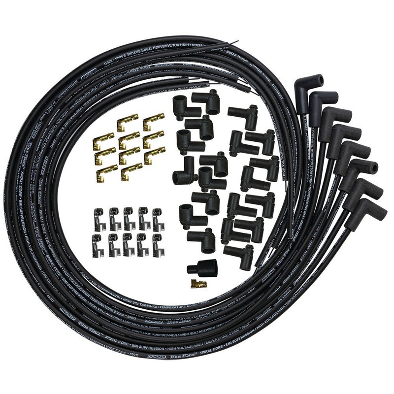 Moroso Blue Max Ignition Wire Set Black