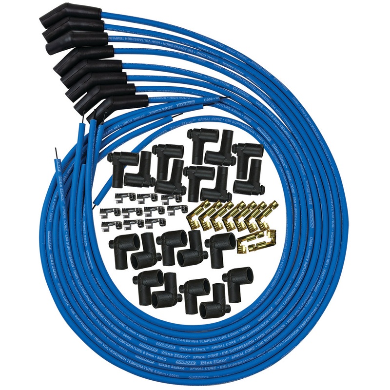 Moroso Blue Max Ignition Wire Set Blue