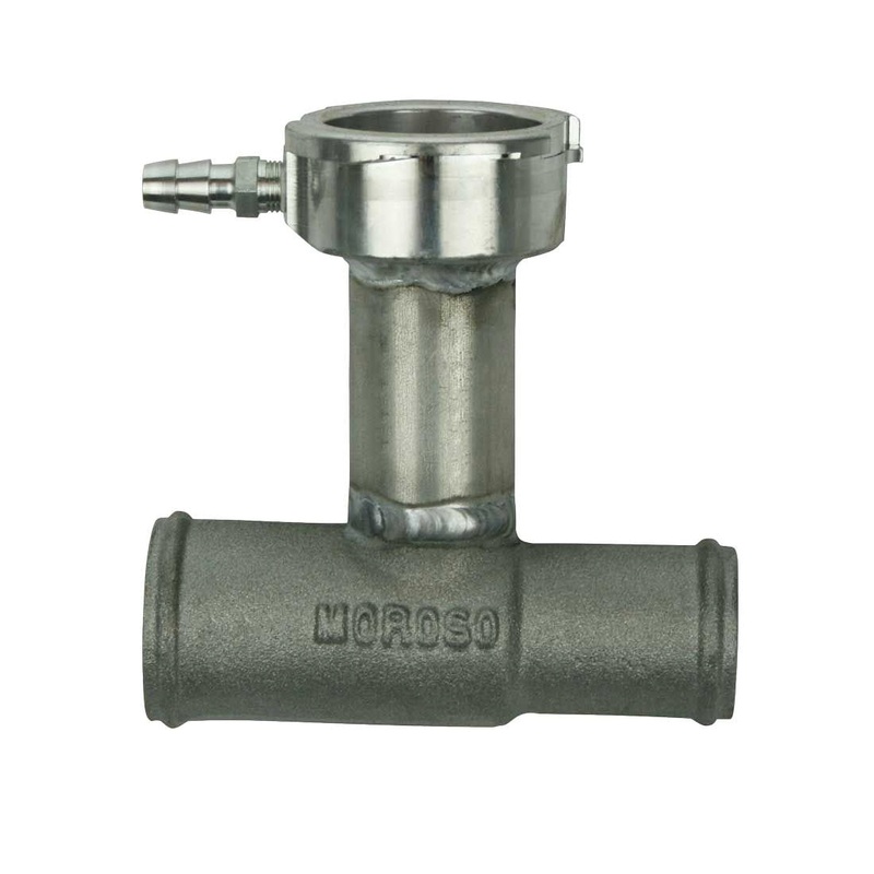 Moroso Extended Inline Filler Neck 1.50 Into 1.25