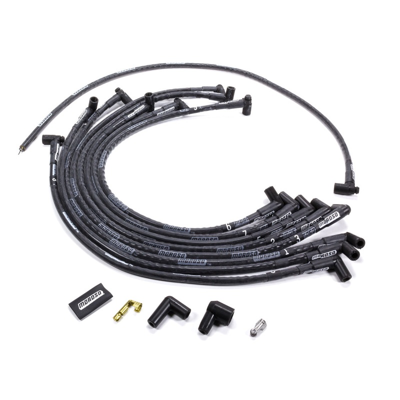 Moroso Mag-Tune Plug Wire Set SBC 90 Degree HEI