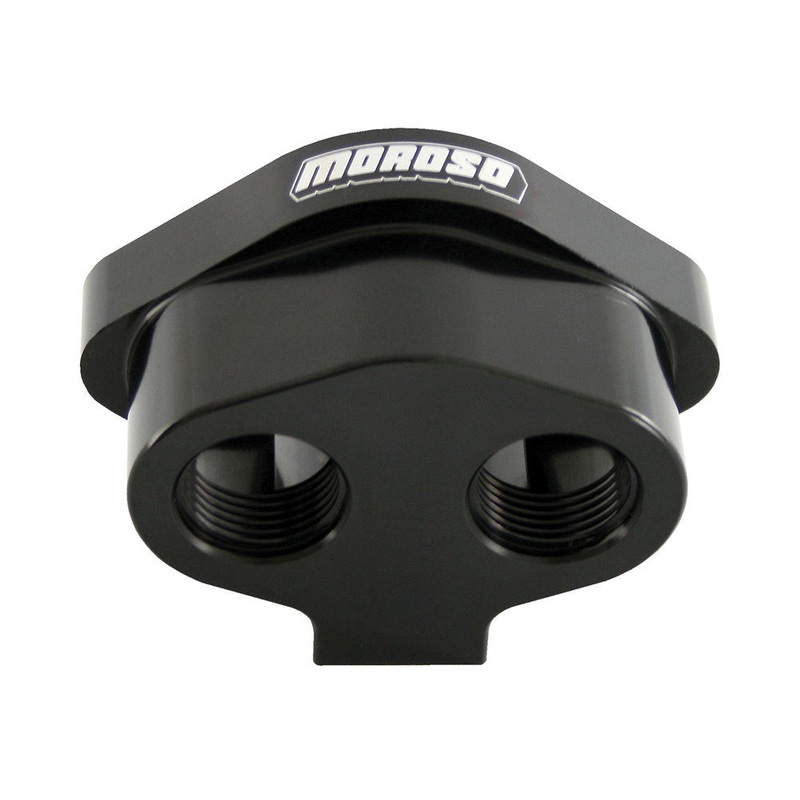 Moroso Manifold Filler Neck Kit Billet Aluminum