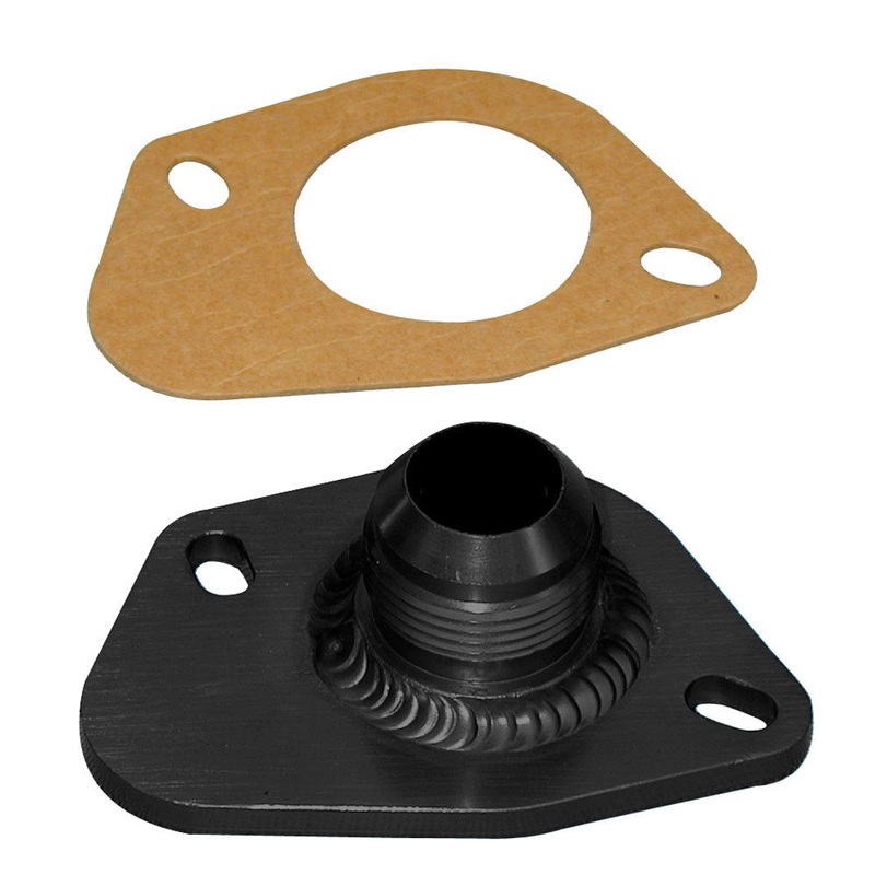 Moroso SBF Bolt-On Aluminum Water Outlet Neck