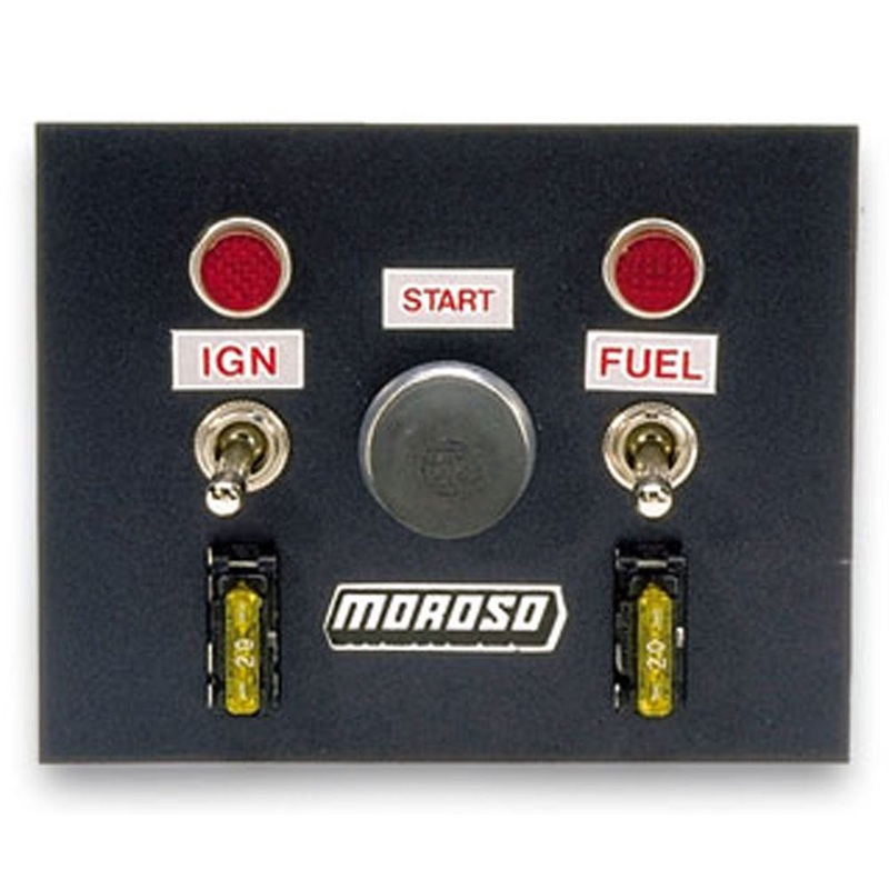 Moroso Toggle Switch Panel 4 x 5