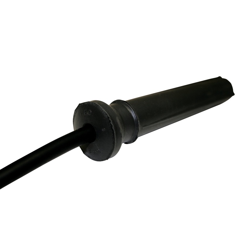 Moroso Ultra 40 Plug Wire Set Black Unsleeved