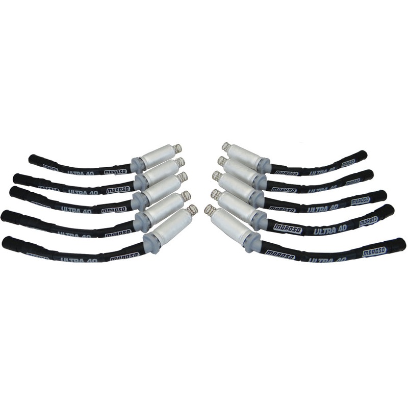 Moroso Ultra 40 Plug Wire Set Sleeved