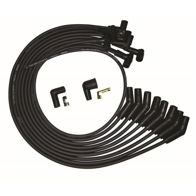 Moroso Ultra Plug Wire Set SBF 351W Black