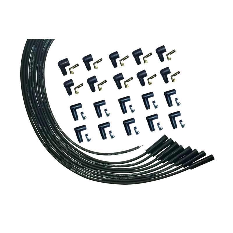 Moroso Ultra Plug Wire Set Universal V8 Black