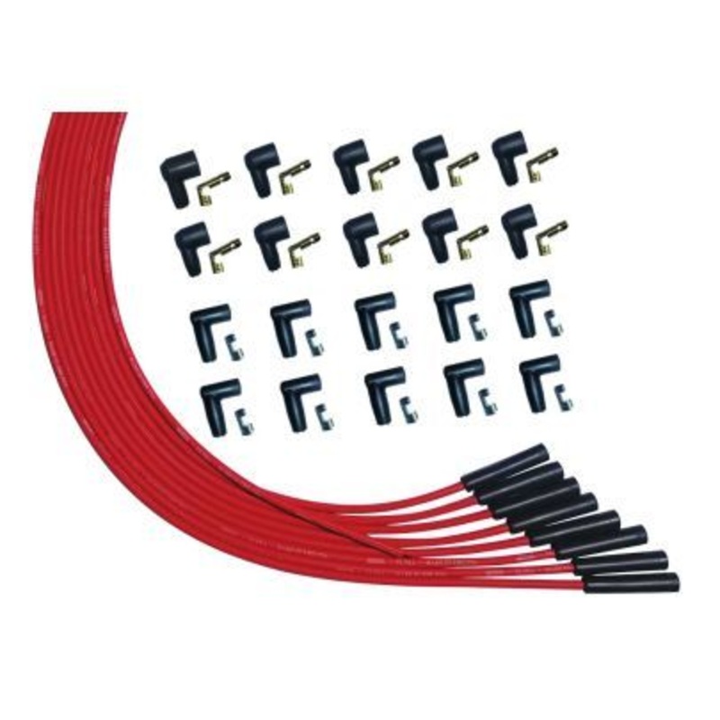 Moroso Ultra Plug Wire Set Universal V8 Red