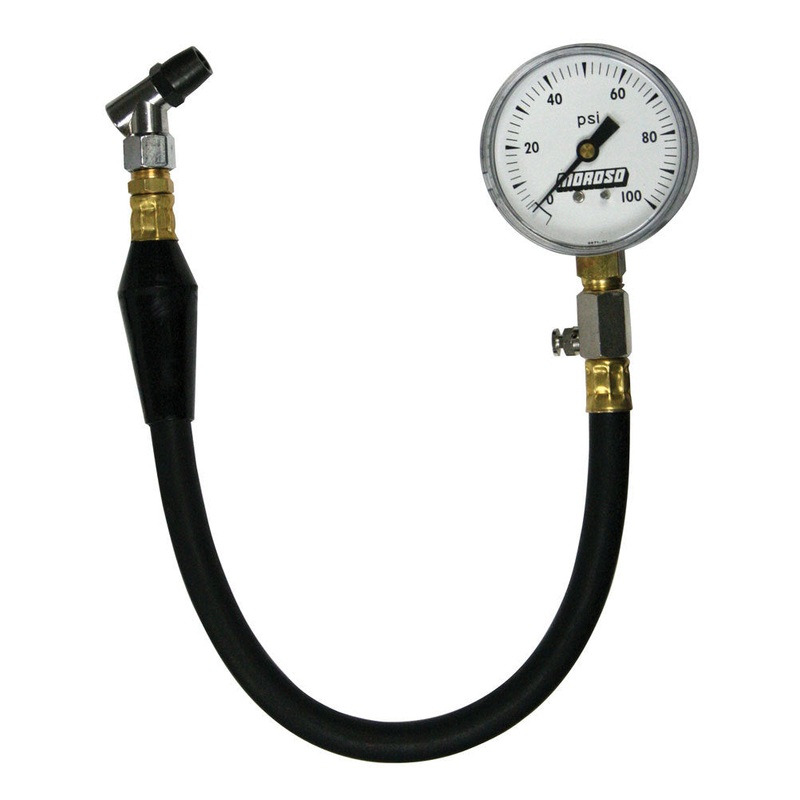 Moroso 0-100 Tire Pressure Gauge