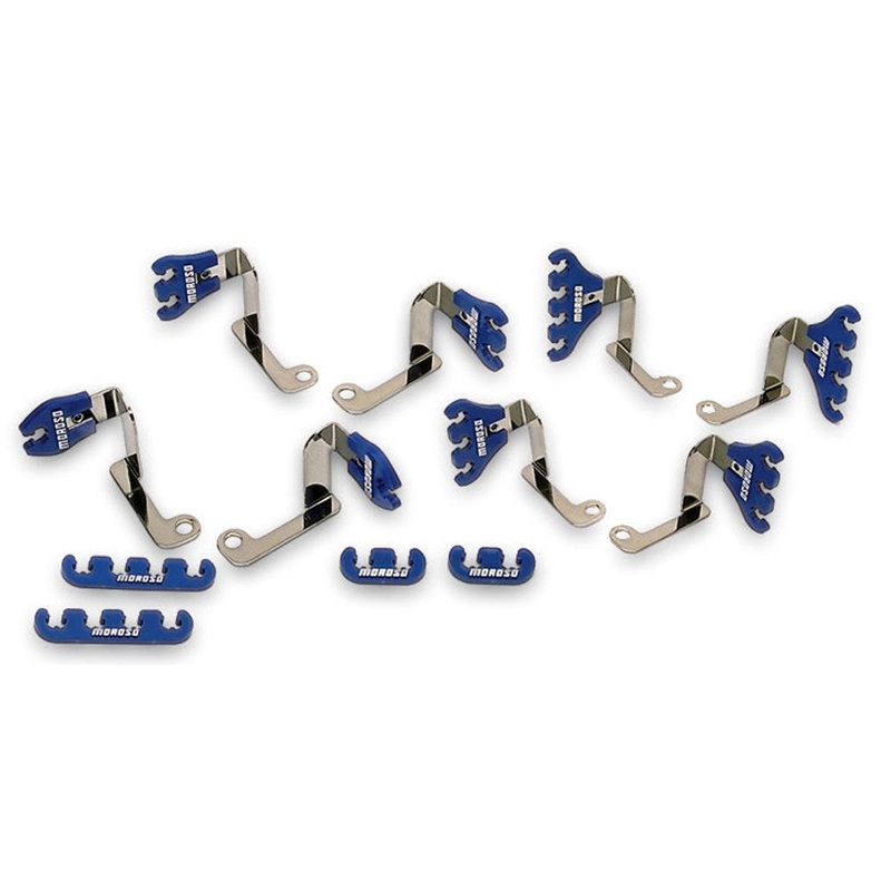Moroso BBC Wire Loom Kit Blue