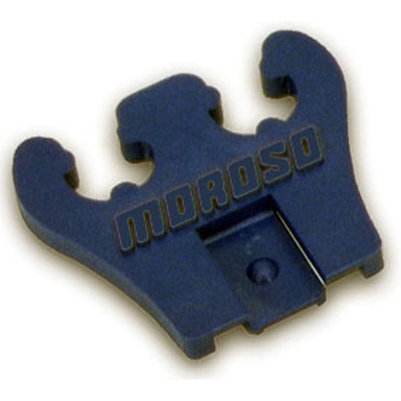 Moroso Blue 2-Hole Wire Loom