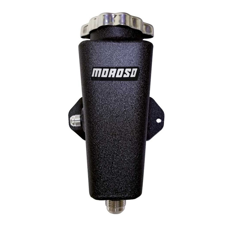 Moroso Power Steering Tank 6AN LH Inlet 10AN Outlet