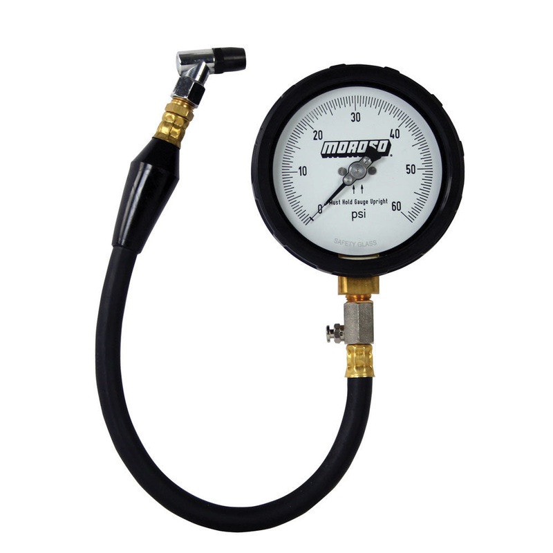 Moroso Pro Series Tire Gauge 0-60 psi