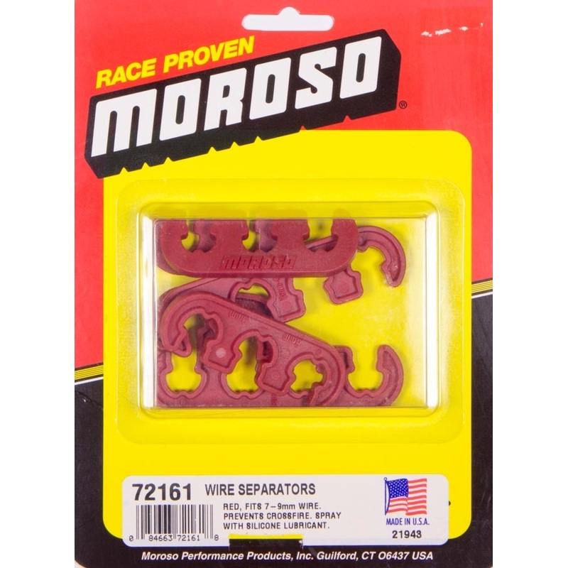 Moroso Red Spark Plug Wire Separator